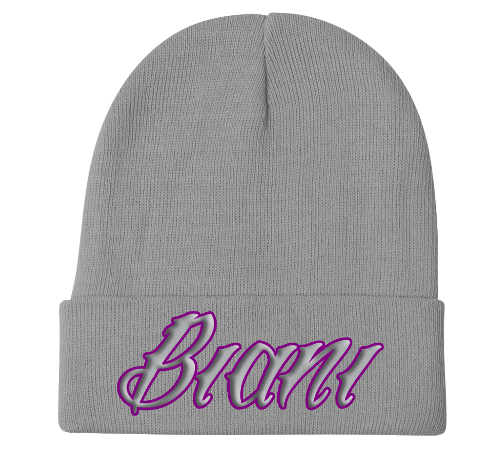 Biani Greyurple Beanie