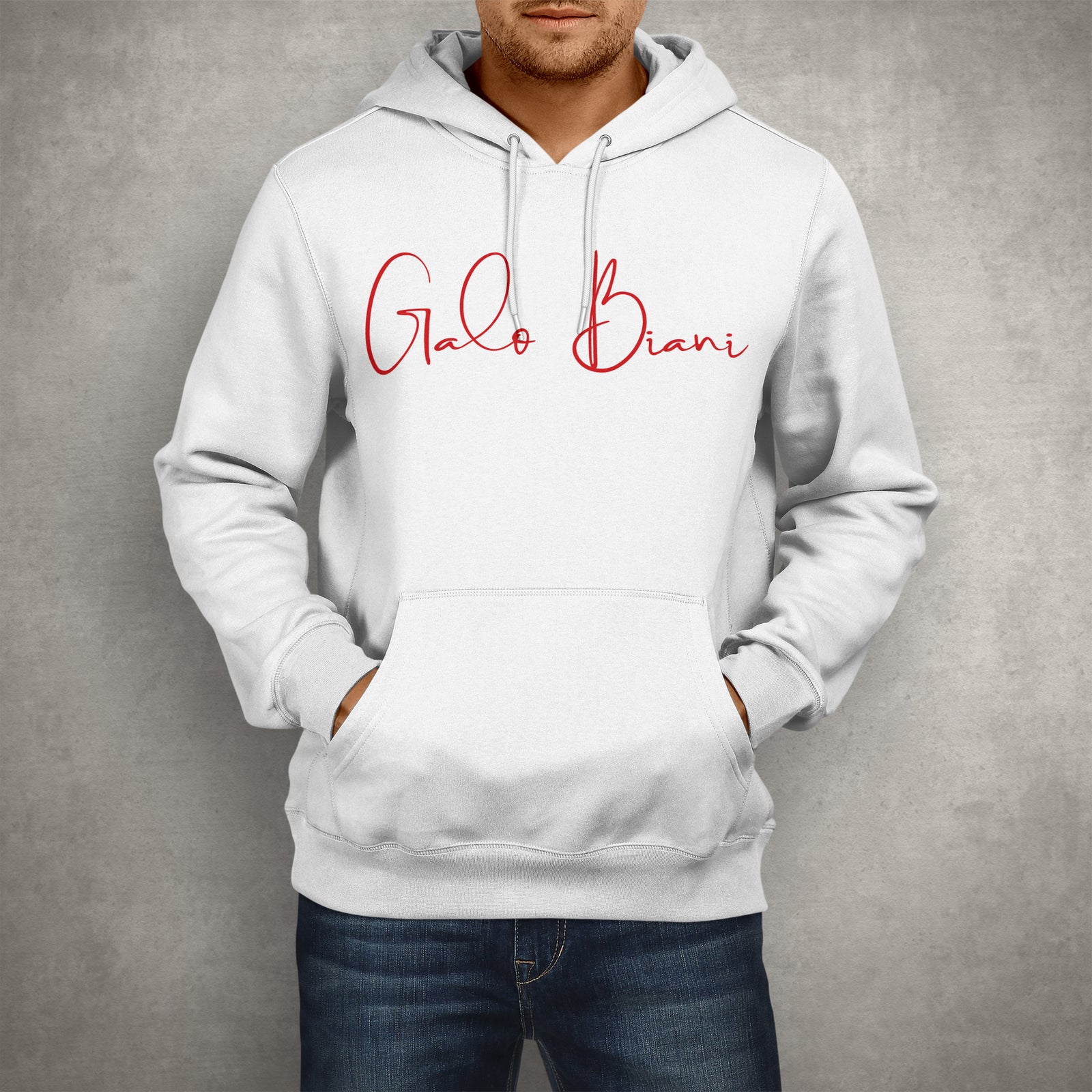 GB Signature Hoodie - White