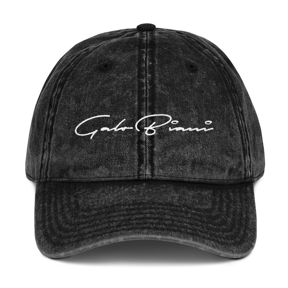 GB Signature style Vintage Cotton Twill Cap